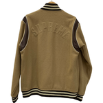 シュプリーム SUPREME 03FW 初期 スタジャン ヌエボヨーク ジャケット ブラウン Mサイズ 201MT-4175