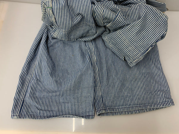 オシュコシュ OSHKOSH 70s ッコリーストライプ オーバーオール つなぎ・オーバーオール ブルー 38/9サイズ 201MB-1044