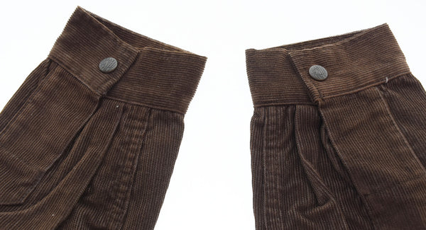 アベイシングエイプ A BATHING APE  ジェネラル刺繍  コーデュロイ　ジャケット ジャケット ブラウン Mサイズ 103MT-3153