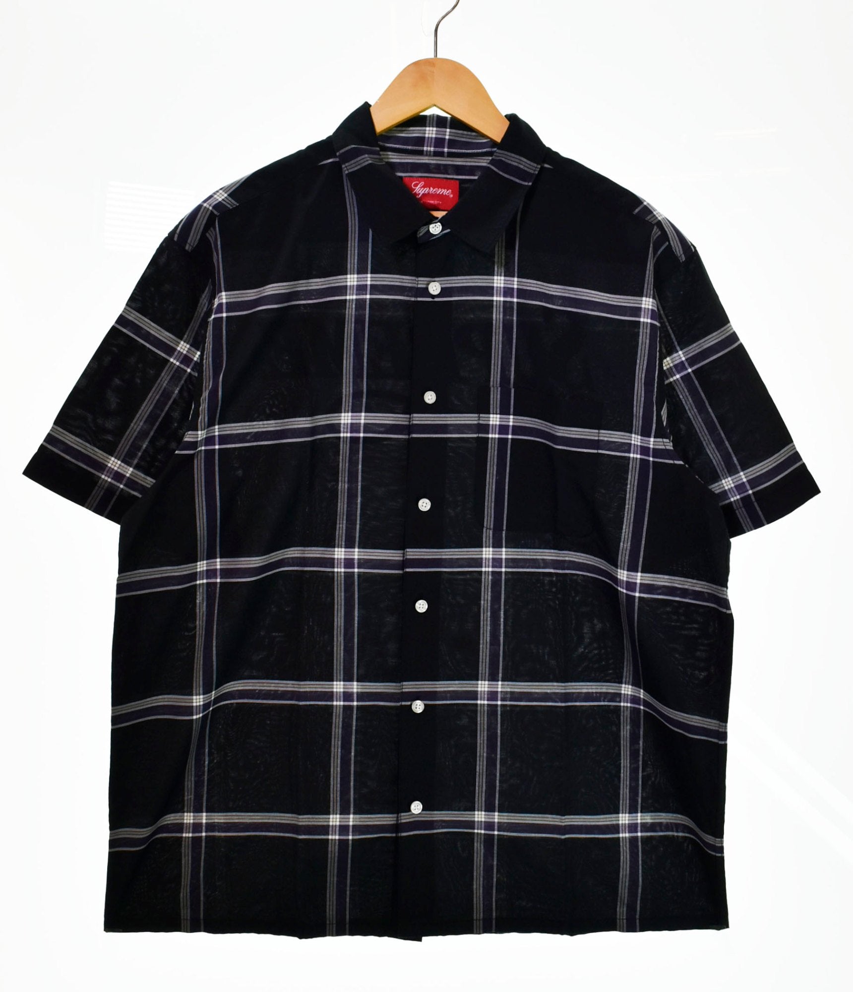 シュプリーム SUPREME 21ss Lightweight Plaid s/s Shirt ライト