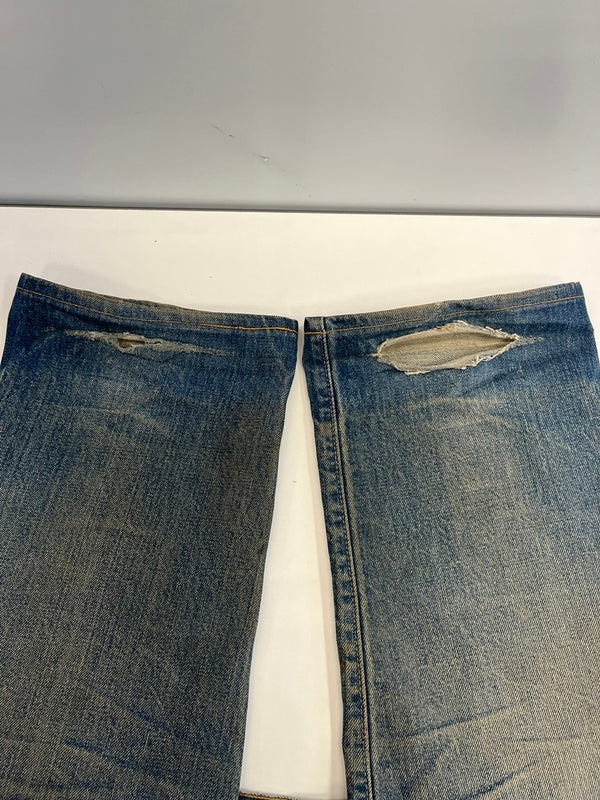 リーバイス Levi's 70s 70’s 70年代~ VINTAGE ヴィンテージ  501 66前期 ボタン裏6 スモールe ヴィンテージデニム デニム ブルー W38L36 101MB-736