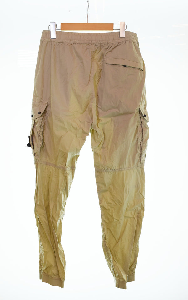 ストーンアイランド STONE ISLAND  21SS 刺繍ロゴパッチカーゴパンツ W32 741505284319 ボトムスその他 ベージュ 32 103MB-492