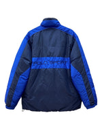 ラルフローレン RalphLauren POLO SPORT 90s REVERSIBLE DOWN PUFFER JACKET リバーシブル ダウン パファー ジャケット ジップアップ アウター 青 紺 ジャケット ロゴ ネイビー Mサイズ 104MT-2143