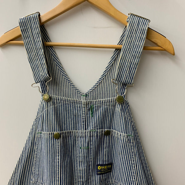 オシュコシュ OSHKOSH 70s ッコリーストライプ オーバーオール つなぎ・オーバーオール ブルー 38/9サイズ 201MB-1044
