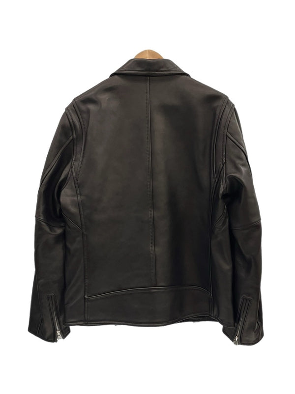 ユナイテッドアローズ UNITED ARROWS BEAUTY＆YOUTH ビューティアンドユース 羊革 シープレザーダブルライダースジャケット ダブルジップ 黒 1225-199-9689 XL ジャケット ブラック 101MT-5432