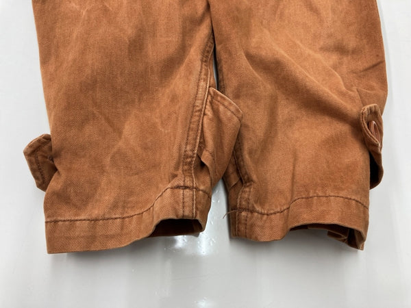 ダブルアールエル RRL 90s 90年代 三ツ星タグ JACKET カバーオール ステンカラー テーラード フロントボタン ヴィンテージ VINTAGE ラルフローレン RALPH LAUREN コットン 香港製 BROWN 茶色 ジャケット ブラウン Lサイズ 104MT-2032