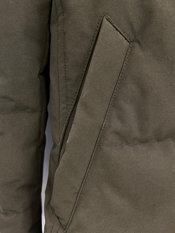 ダントン DANTON ダウンジャケット ダウンコート フード  18A-FA-002 ジャケット カーキ サイズ34 101LT-142