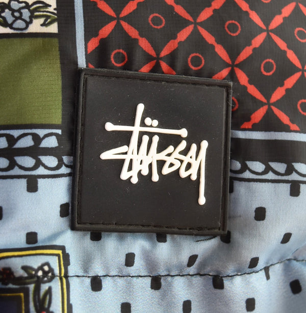 ステューシー STUSSY 19AW Patchwork Puffer Jacket パッチワーク ダウンジャケット ジャケット マルチカラー LLサイズ 103MT-3523