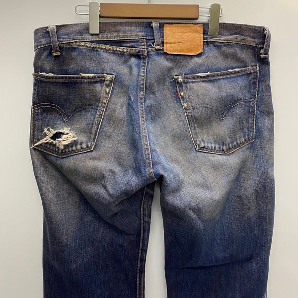 【曜日割引対象外】 リーバイス Levi's Levi’s Vintage Clothing LVC 501XX ローライズウォーンハードカスタマイズド 55年 55501 デニム ブルー W36サイズ 201MB-852 VB
