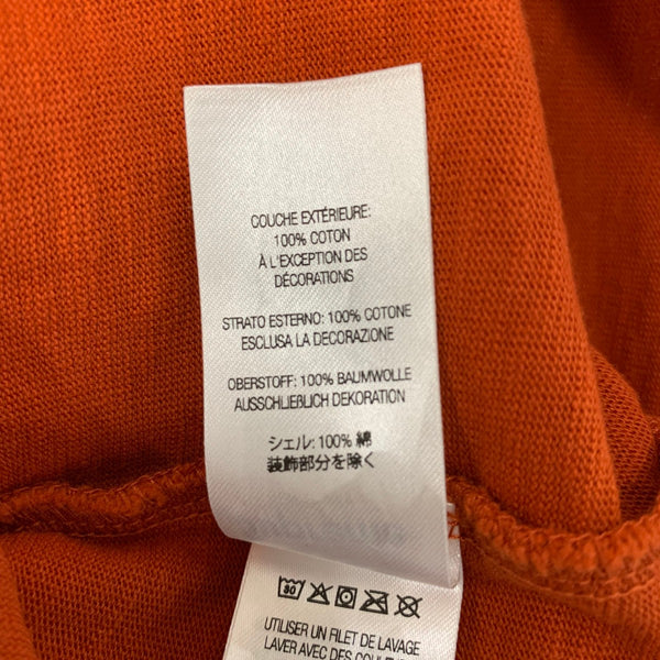 シュプリーム SUPREME Twill Applique Tシャツ オレンジ XLサイズ 201MT-4821