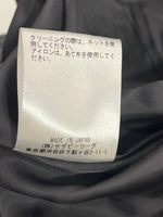 エブール ebure ダブルブレスト ノーカラーコート ヘリンボーン Aラインウールコート 3010200173 コート グレー 36 101LT-160