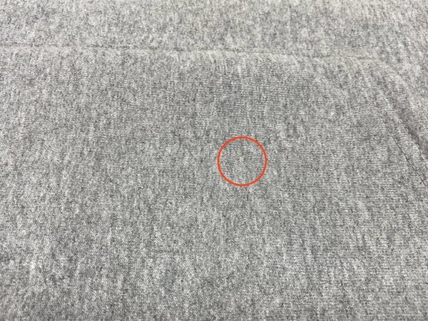 シュプリーム SUPREME 18AW Trademark Hooded Sweatshirt トレードマーク フーデッド スウェットシャツ フーディ プルオーバー ロゴ 刺繍 カナダ製 GRAY 灰色 パーカ ワンポイント グレー Mサイズ 104MT-1945