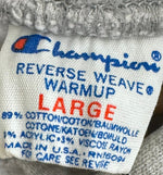 チャンピオン Champion 80s 90s トリコタグ ヴィンテージ Vintage リバースウィーブ REVERSE WEAVE US古着 USA製 CLARKSON パーカ グレー Lサイズ 101MT-3016