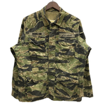 ダブルタップス W)taps クロスボーン BDUジャケット タイガーカモ ジャケット カーキ 201MT-4579