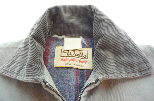 ヴィンテージ  VINTAGE USA製 ブランケット ワークジャケット ジャケット グレー 103MT-3552