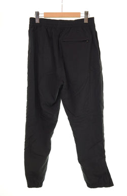 アベイシングエイプ A BATHING APE elasticated-waist trousers ナイロンパンツ 黒 001PTH801016M ボトムスその他 ブラック Mサイズ 103MB-406