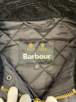 バーブァー Barbour TRANSPORT QUILTED JACKET トランスポート キルティング ブルゾン 黒 242MQU1796 38 ジャケット ブラック 101MT-5324