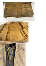 ヴィンテージ vintage 50’s～ 50年代 RED HEAD Bone-Dry レッドヘッド 黒タグ ハンティングジャケット カバーオール ウッドボタン SERVAL ZIP 襤褸 雰囲気系 ジャケット ブラウン 101MT-5446