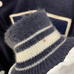 バトウィン BUTWIN スタジャン ジャケット ネイビー Lサイズ 201MT-4372