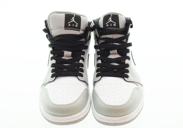 ナイキ NIKE Air Jordan 1 Mid Light Smoke Grey エアジョーダン1 ミッド ライトスモークグレースニーカー 554724-092 メンズ靴 スニーカー グレー 26cm 103S-909