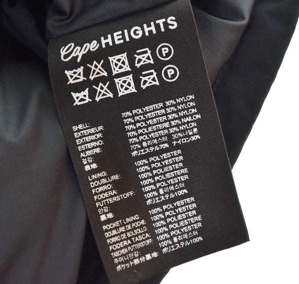 ケープハイツ Cape Heights  SUMMIT Jacket サミット フード付き ダウンジャケット ジャケット ブラック Lサイズ 103MT-3298