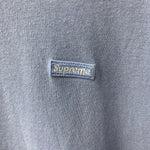 シュプリーム SUPREME Small Box l/s tee ロンT ブルー Mサイズ 201MT-4319