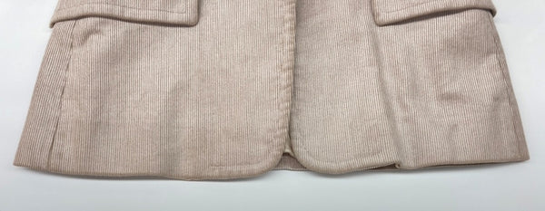 グッチ GUCCI トムフォード期 90s~00s Vintage ヴィンテージ ピークドラペル フォーマル スーツ 2B シングル コーデュロイ シルク コットン BEIGE 135205.ZI023 ジャケット ベージュ SIZE40 104LT-182