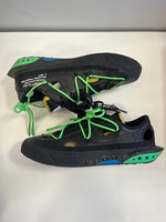 ナイキ NIKE ×Off-White Blazer Low Black and Electro Green オフホワイト ブラック アンド エレクトログリーン メンズ靴 スニーカー ブラック 26cm 101sh-2422