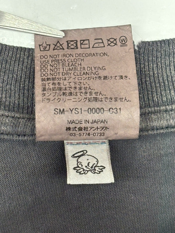 セントマイケル SAINT MICHAEL 攻殻機動隊/GS_SS TEE/GITS/BLK GHOST IN THE SHELL ヴィンテージ加工 半袖 黒 SM-YS1-0000-C31 Tシャツ プリント ブラック XLサイズ 104MT-1090