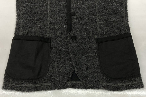 コムデギャルソン COMME des GARCONS WOOL LOOP JACKET ウール ループ ジャケット JUNYA WATANABE ジュンヤ ワタナベ 灰色 WP-J034 ジャケット 無地 グレー Mサイズ 104MT-635