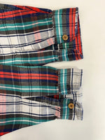 ビッグマック BIG MAC 80s～ ヴィンテージ Vintage コットン ネルシャツ チェックシャツ US古着 緑 白 赤 長袖シャツ マルチカラー Lサイズ 101MT-4095