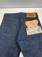 リーバイス Levi's 80s USA製 DEAD STOCK デッドストック 501 ボタン裏522 スモールe 濃紺 80's 80年代 デニム ブルー W29L30 101MB-701
