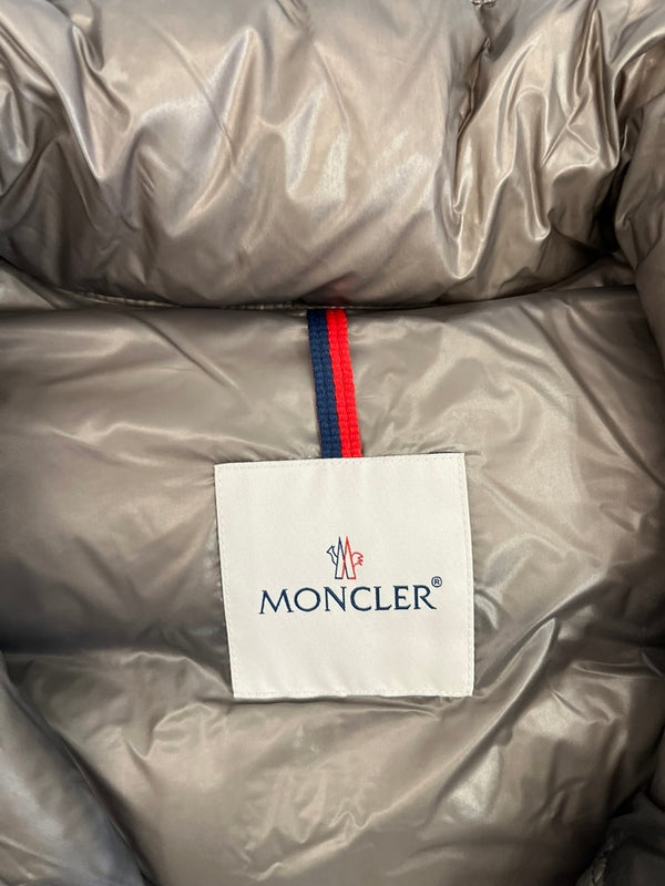 モンクレール MONCLER LESCHAUX 2WAY ダウンジャケット ダウンベスト F20911A57200 54AN2 サイズ2 ジャケット シルバー 101MT-4081