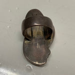 【中古】ナバホ NAVAJO D刻印 Sterling刻印 SILVER カラーストーン 17号 メンズジュエリー・アクセサリー インディアンジュエリー 指輪・リング シルバー 201goods-813