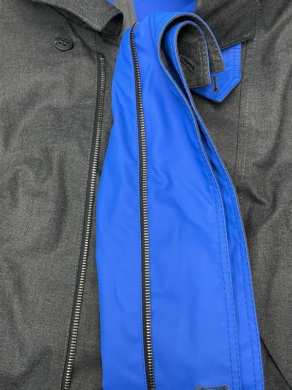 エンポリオアルマーニ EMPORIO ARMANI 撥水ブルゾンジャケット M1B180 M1407 48 グレー 601MT-48