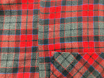 ペンドルトン PENDLETON 50's Vintage ウール テーラード 3つポケット くるみボタン 赤 黒 青 灰色 ジャケット チェック マルチカラー Lサイズ 104MT-115