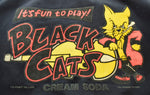 クリームソーダ CREAM SODA 80s 90's ブラック・キャッツ デニムジャケット ブルゾン 黒 ジャケット ブラック 103MT-1688