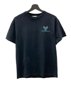 us古着 US 00s 00年代 Walt Disney World Dragon ディズニー ドラゴン 両面プリント 黒 Tシャツ キャラクター ブラック 104MT-1830