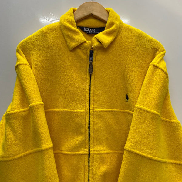 ラルフローレン RalphLauren 90s フリースジャケット ジャケット イエロー Mサイズ 201MT-4255
