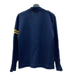 ヴィンテージ vintage 60s 60年代 Kandel レタードカーディガン ニット セーター 紺 黄色 カーディガン ライン ネイビー 104MT-1905