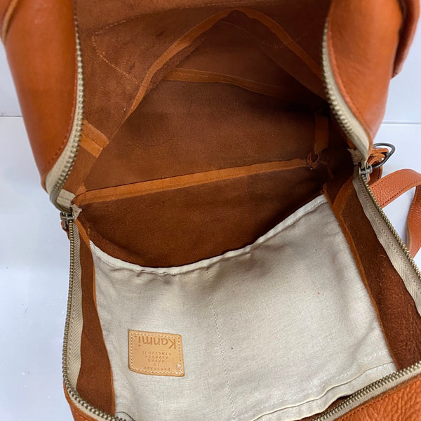 カンミ Kanmi スマイルリュック バッグ レディースバッグ バックパック・リュック ブラウン 201goods-743