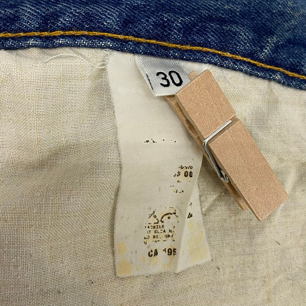 ヘルムートラング Helmut Lang 90's PAINTER JEAN 本人期 ペンキ デニム ブルー 30サイズ 201MB-1075