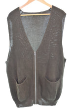 ワイズ Y's Y’s for men 90年代 ジップベスト 茶タグ ベスト ブラウン 103MT-3367