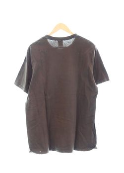 ナンバーナイン NUMBER (N)INE 05ss NIGHT CRAWLER期 Damage Tee STAIRWAY TO HEAVEN ダメージTシャツ 4 Tシャツ ブラウン 103MT-2048
