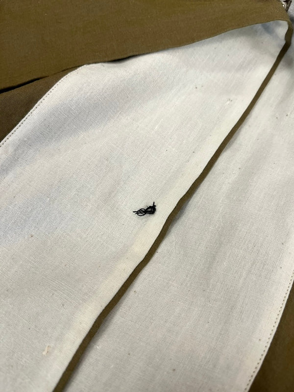 フォーティーファイブアール 45R 45RPM 日本製 袖フリル コットンワンピース ワンピース カーキ 101LT-212