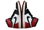 ナイキ NIKE 16年製 AIR JORDAN 1 RETRO HIGH OG BLACK TOE エア ジョーダン レトロ ハイ ブラック トゥ AJ1 つま黒 白 赤 黒 555088-125 メンズ靴 スニーカー ホワイト 27cm 104S-714
