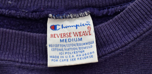 チャンピオン Champion USA製 90s Champion Reverse Weave Sweatshirt リバースウィーブ スウェット 紫 スウェット パープル Mサイズ 103MT-1137