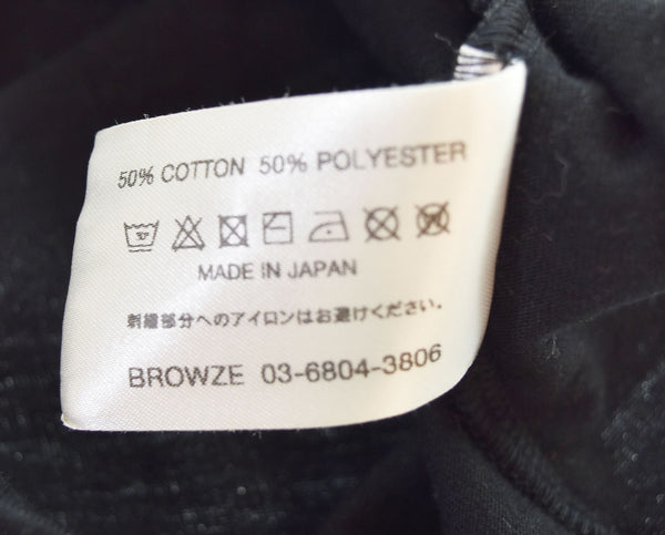 エンノイプロフェッショナル ENNOY 24SS クルーネック Logo ロゴ Tシャツ 黒 SS24BRENCT04NTL Tシャツ ブラック LLサイズ 103MT-2625