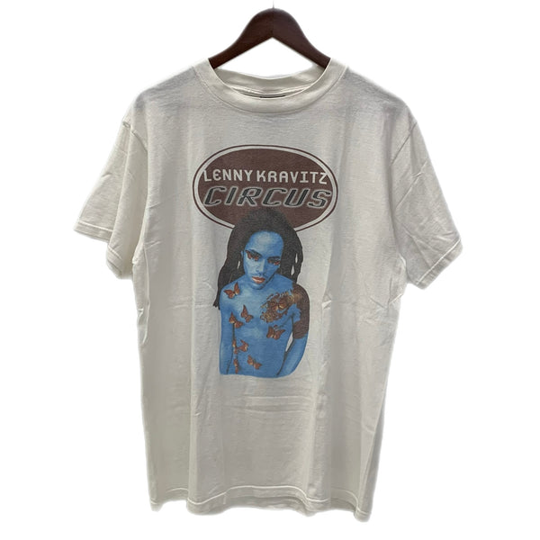 【曜日割引対象外】 バンド band レニー・クラヴィッツ lenny kravitz ジャイアント GIANT  Tシャツ ホワイト Lサイズ 201MT-3608 VB