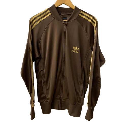 アディダス adidas 90s トラックジャケット 万国旗タグ ATP復刻 ジャケット ブラウン 201MT-4265